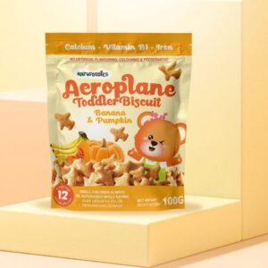 Home aeroplane biscuit pouch banana pumpkin
