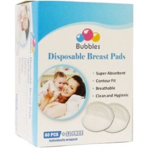 Home bubbles disposable breastpads 60+12 (honeycomb)